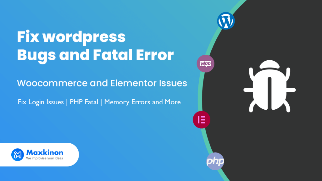fix wordpress and woocommerce php errors, issues with login