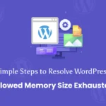 Allowed Memory Size Exhausted Error in WordPress Easily