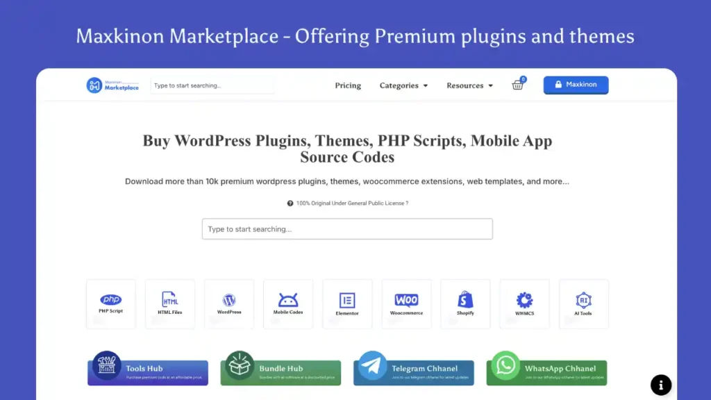 Maxkinon Marketplace